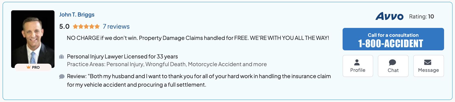 john briggs attorney on AVVO | Kellum Law Firm John T Briggs - Wrongful Death and Personal Injury Attorney at Kellum Law Firm
