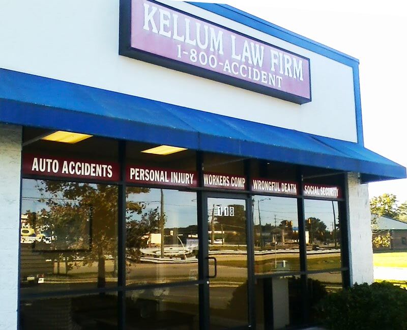kellum Law Firm Accident Lawyers Roanoke Rapids office.