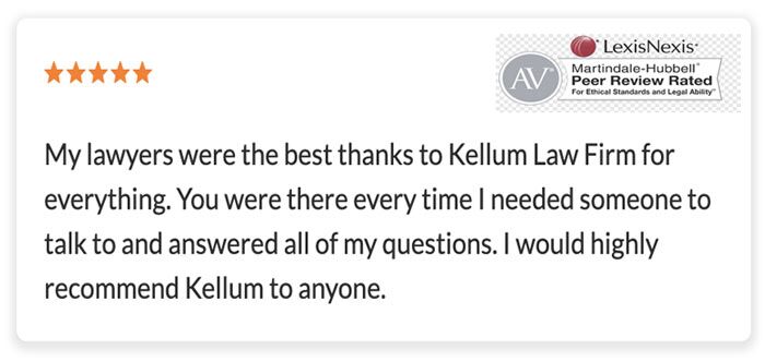 Kellum Law firm review Williamston, NC