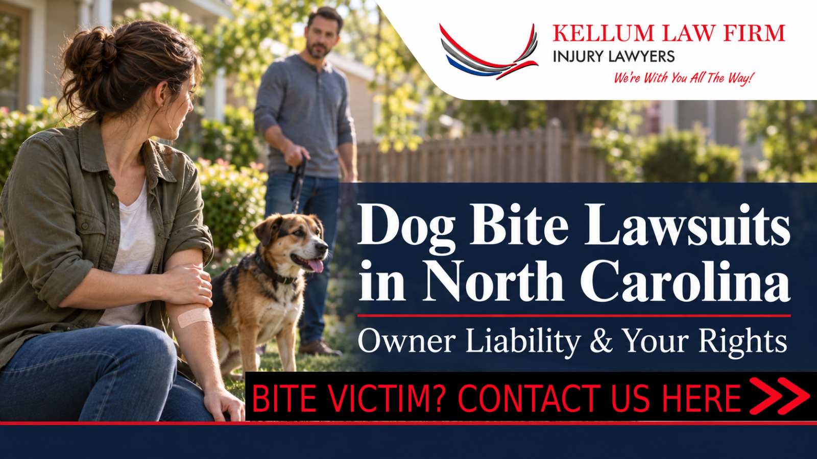 Contact an attorney if you're a dog bite victim